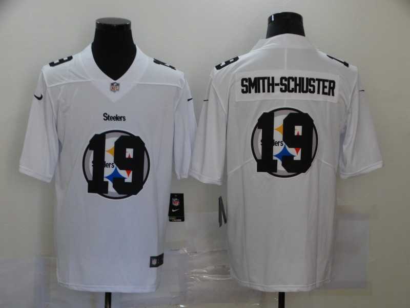 Nike Steelers 19 JuJu-Smith Schuster White Shadow Logo Limited Jersey,We sell and wholesale Nike Steelers 19 JuJu-Smith Schuster White Shadow Logo Limited Jersey on line form chian!
